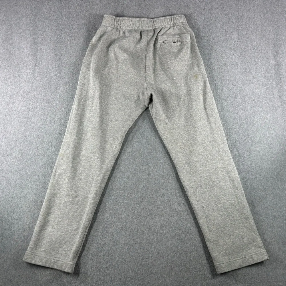 Nike Sportswear Fleece Sweatpants Mens M Gray Heather Drawstring